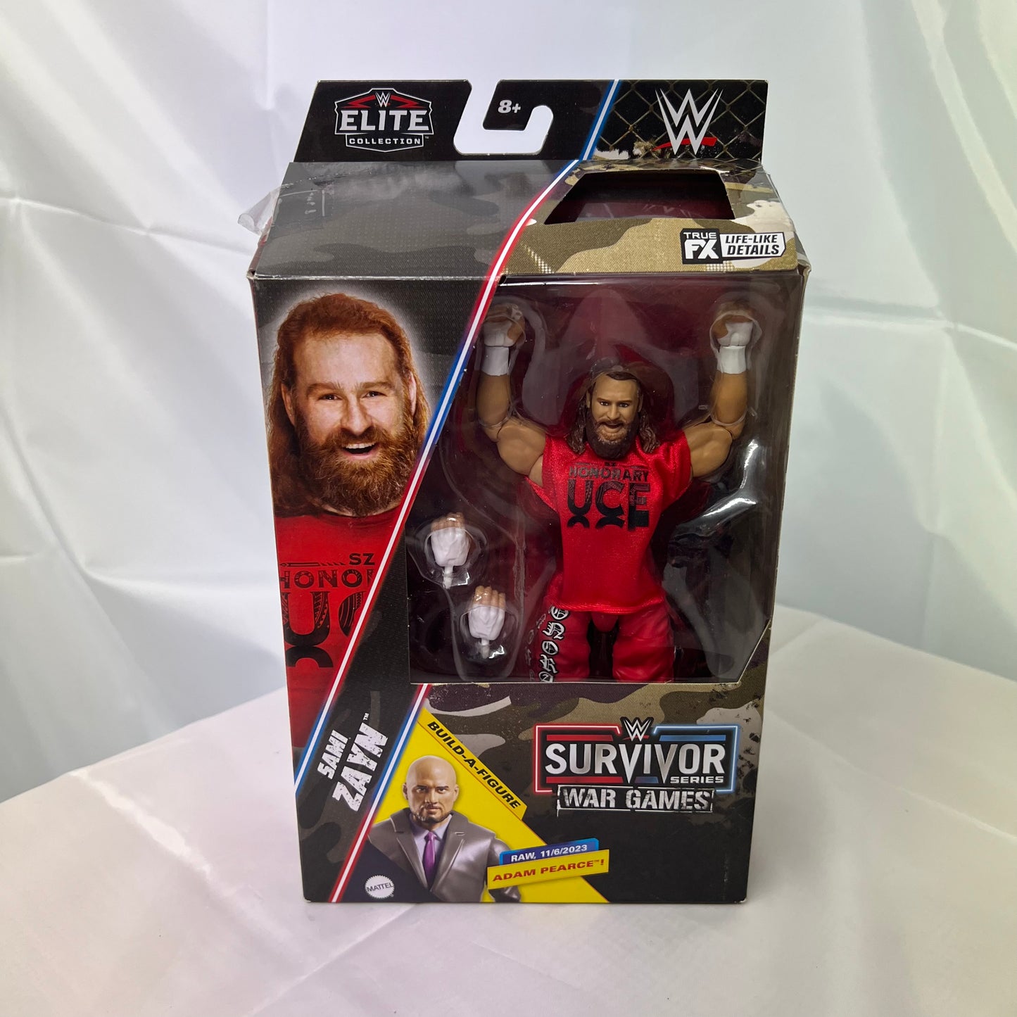 Sami Zayn - WWE Elite Survivor Series Action Figure Opened NO BAF