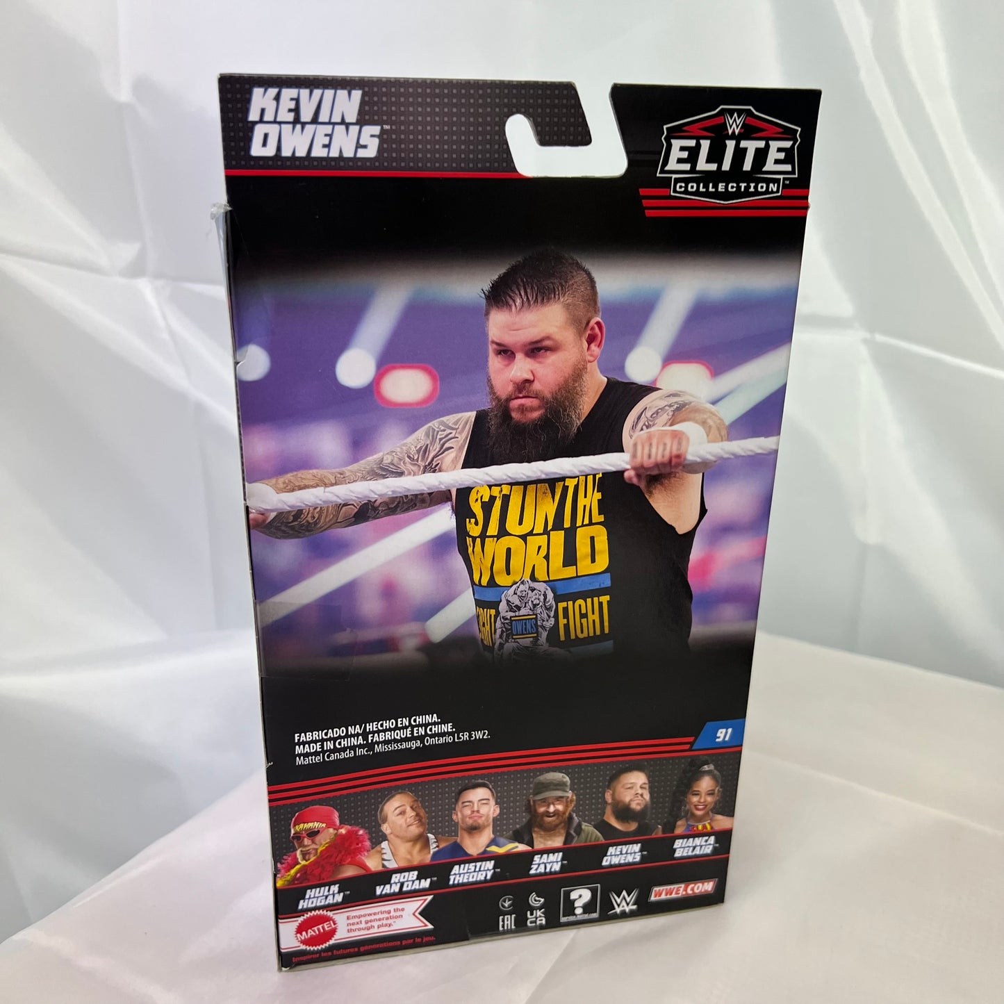 Kevin Owens - WWE Elite 91 Action Figure Opened Missing Accessories