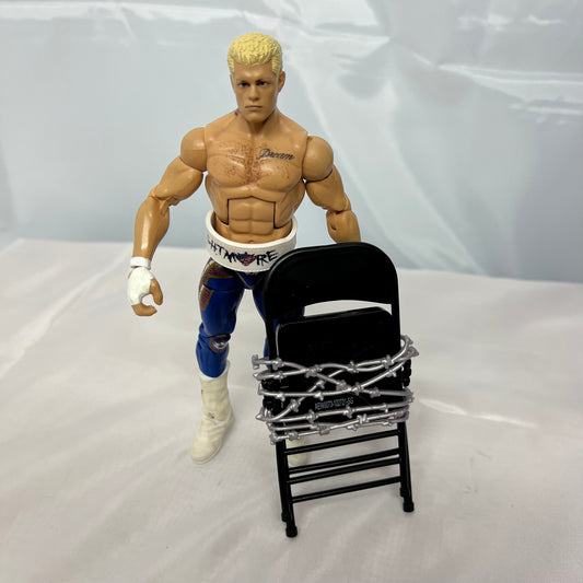 Cody Rhodes with Chair and Belt - WWE Elite Top Picks Loose Action Figure