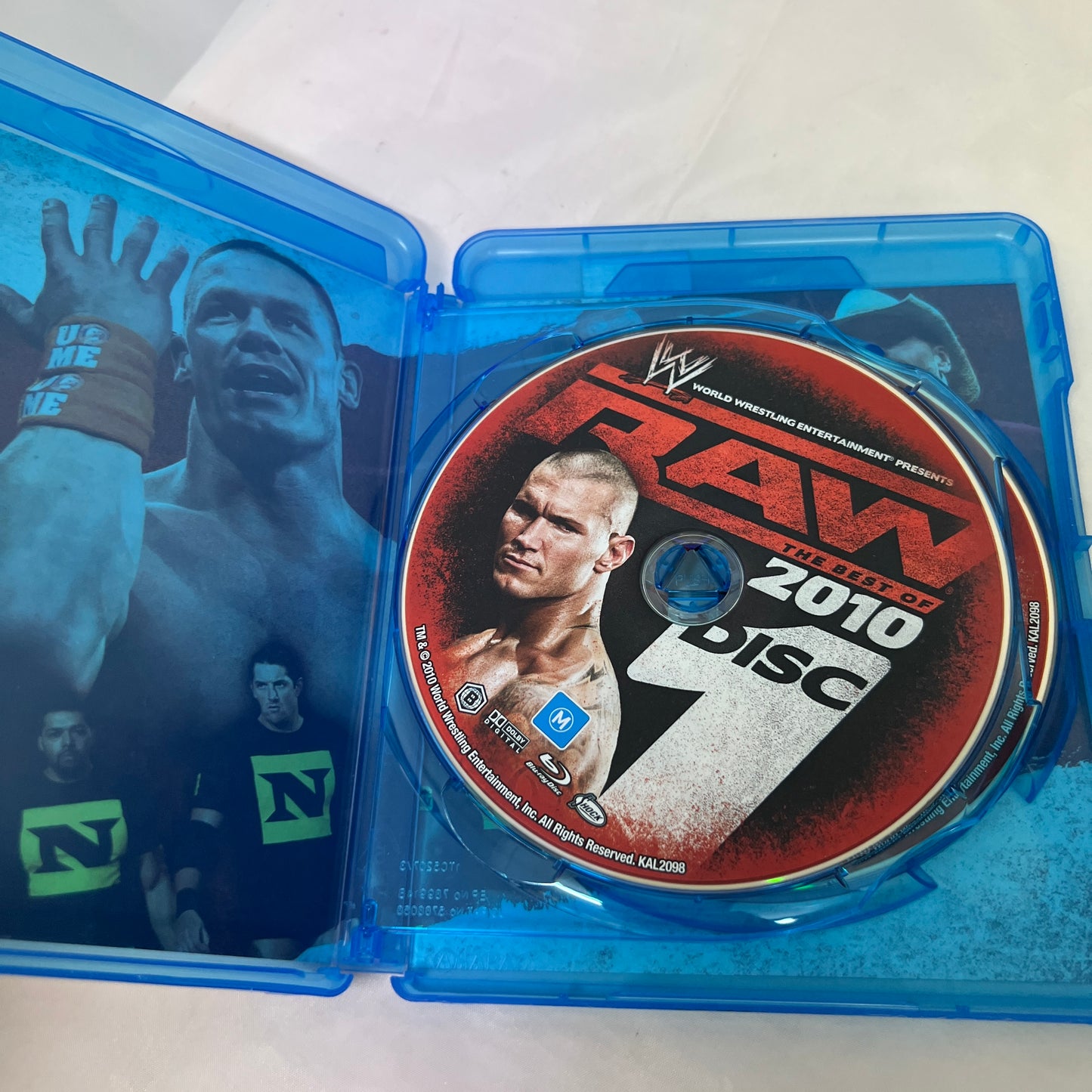 WWE Raw Best of 2010 Blu Ray DVD