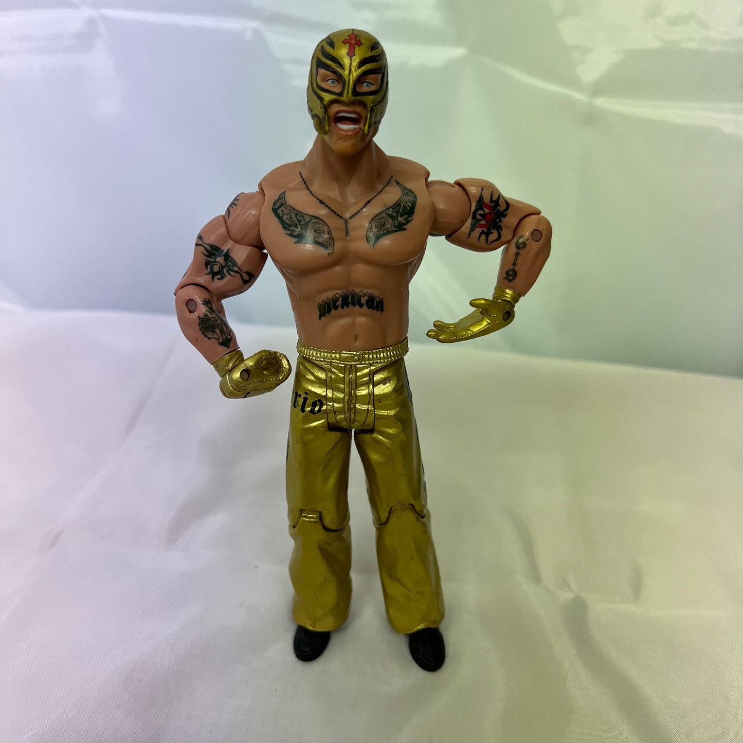 Rey Mysterio - WWE Jakks Gold Loose Action Figure
