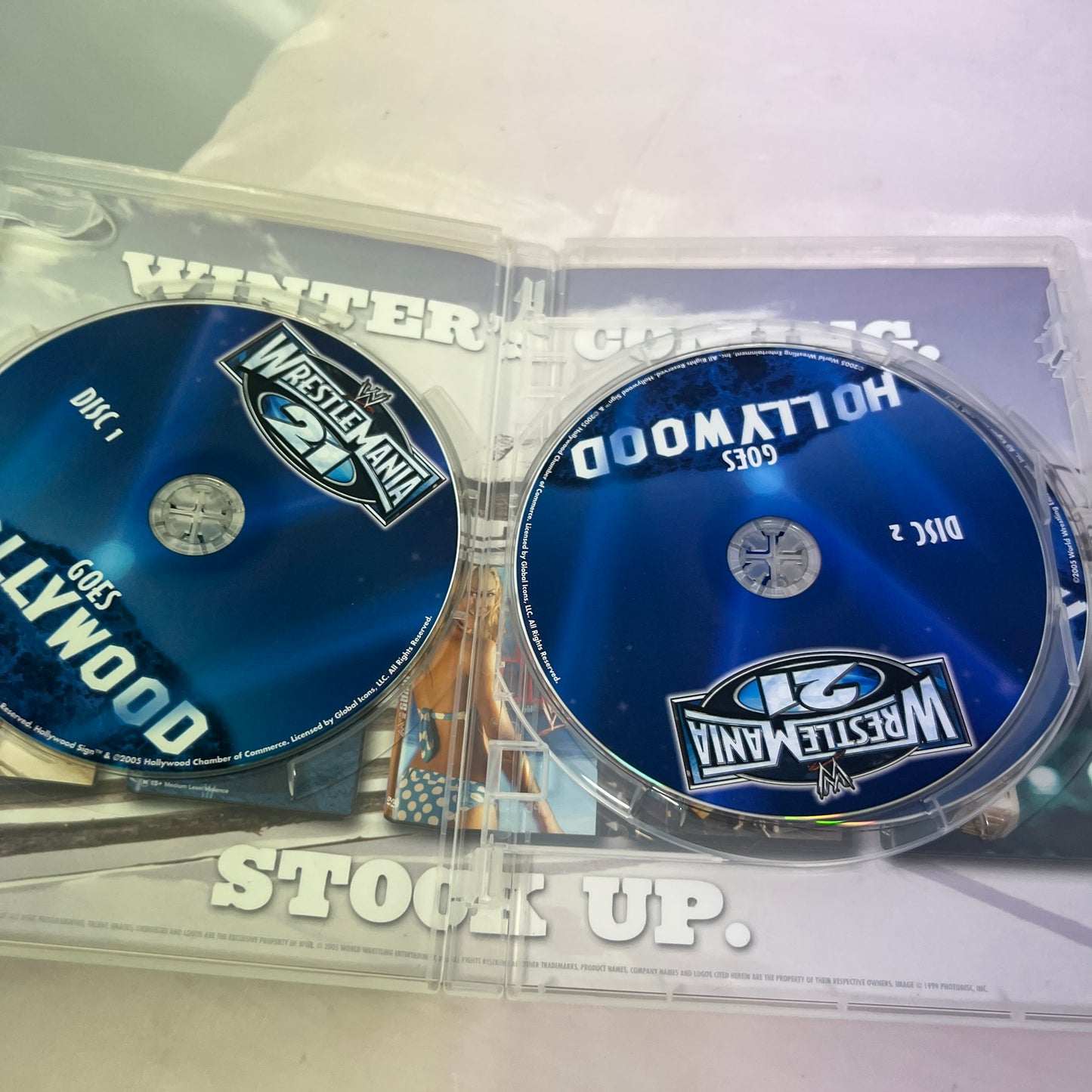 WWE Wrestlemania 21 DVD