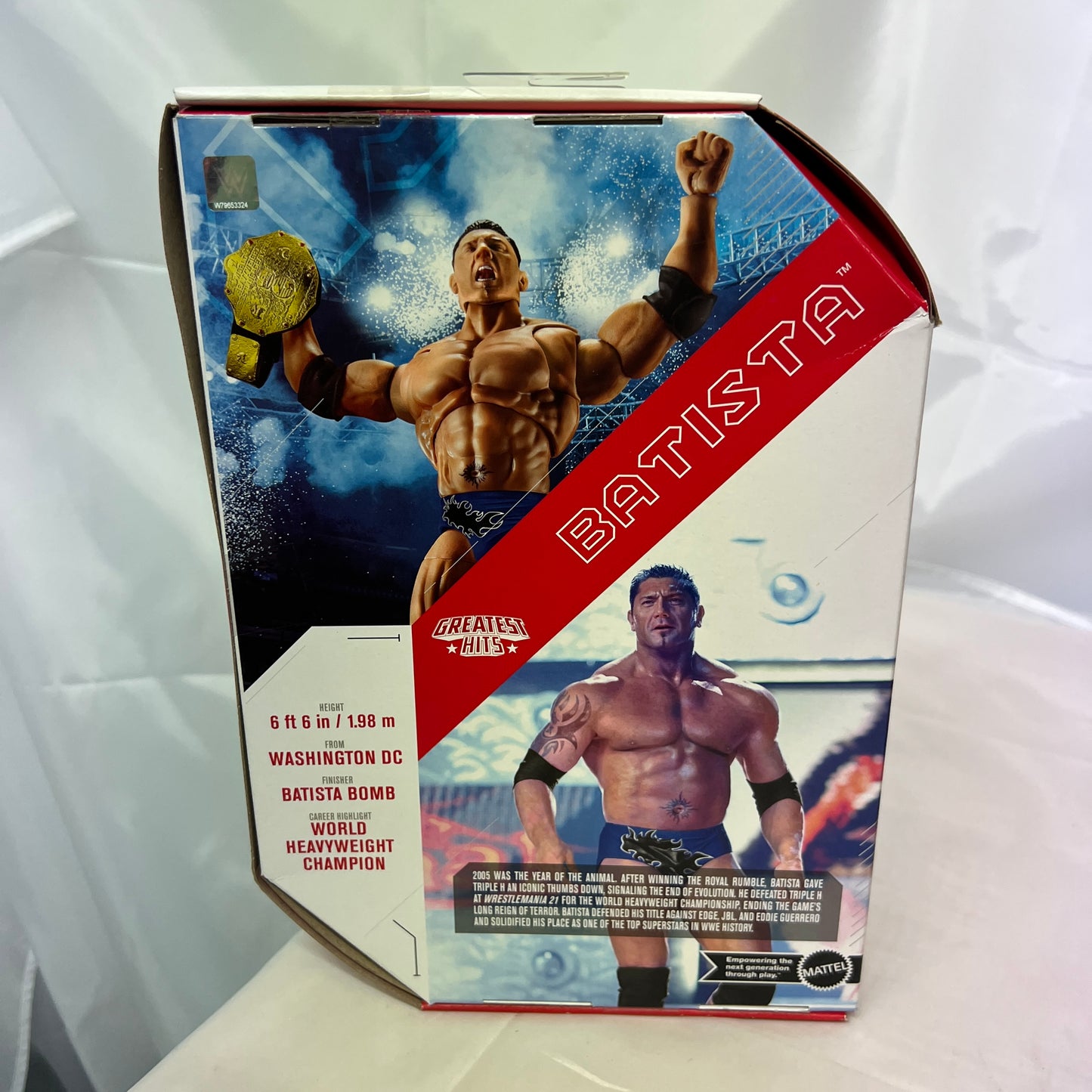 Batista WWE Ultimate Edition Greatest Hits 4 Action Figure Reboxed