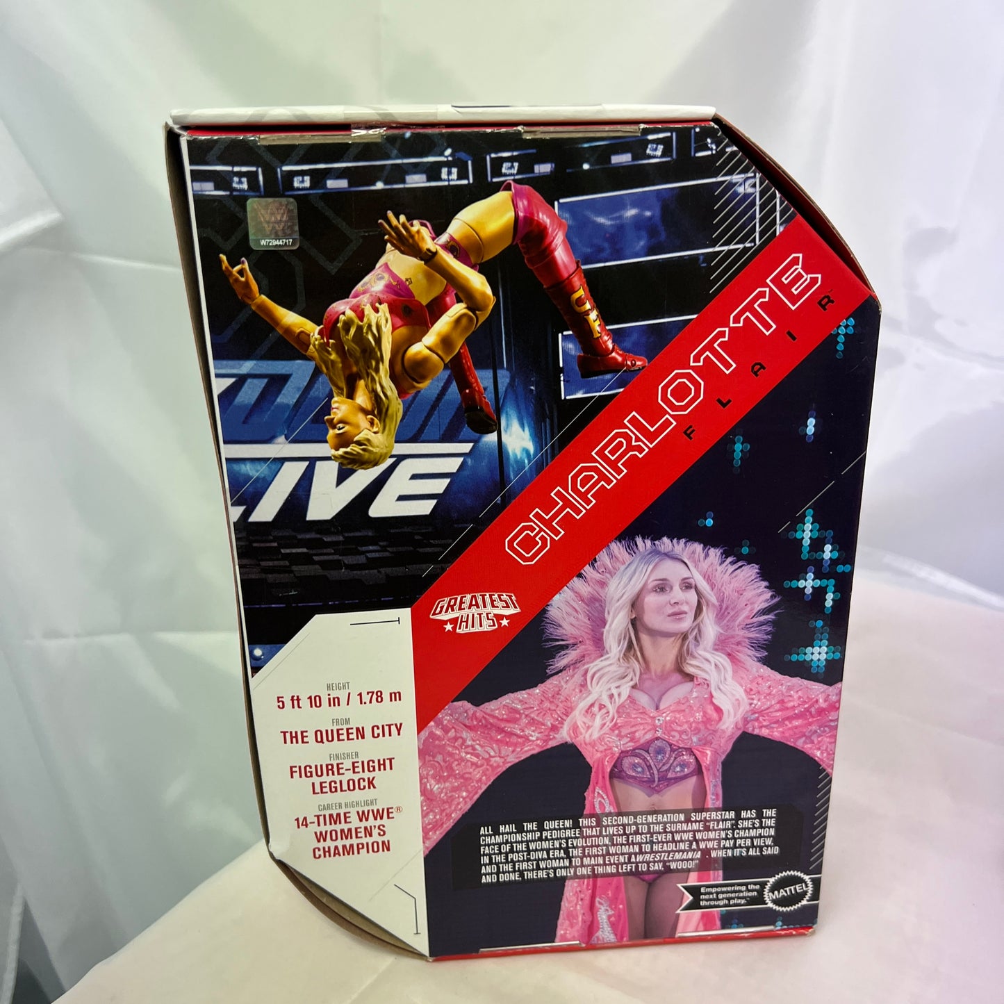 Charlotte Flair WWE Ultimate Edition Greatest Hits Action Figure Reboxed