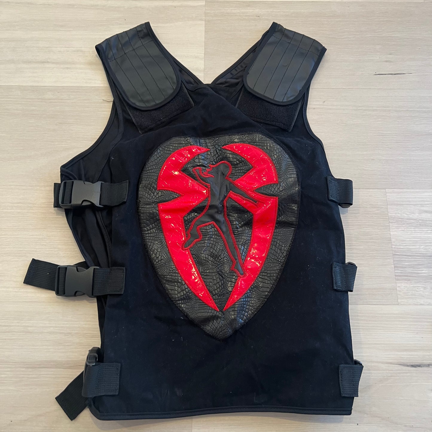 WWE Roman Reigns Costume Roleplay Outfit Vest and Glove Kids