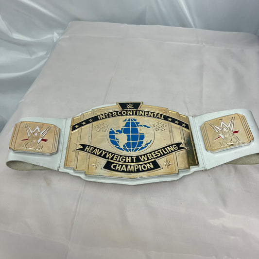 POOR CONDITION WWE White Intercontinental Toy Championship for Roleplay
