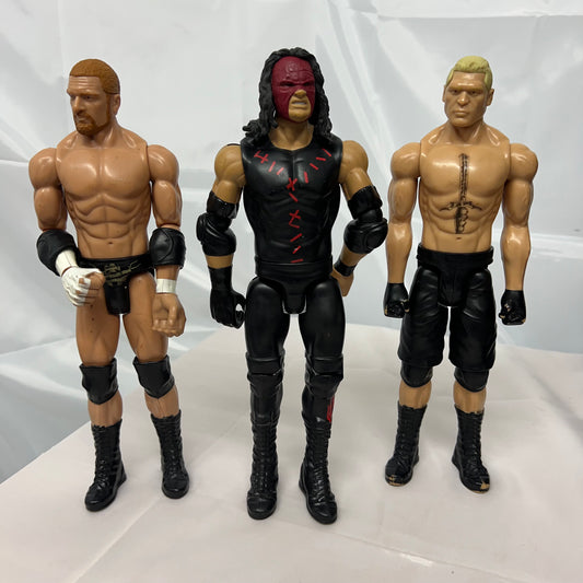 Tall 30cm Action Figures x 3 - WWE Loose Action Figures