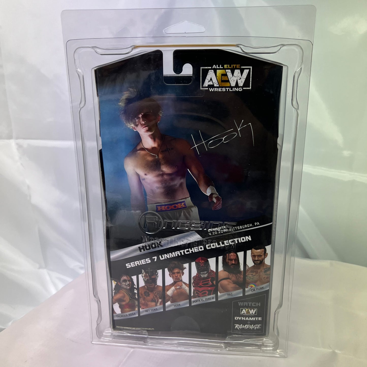 Hook CHASE AEW Unmatched 7 Action Figure - Scale WWE