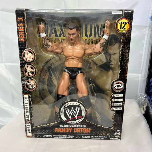 Randy Orton - WWE Jakks Maximum Aggression Action Figure Extremely Rare