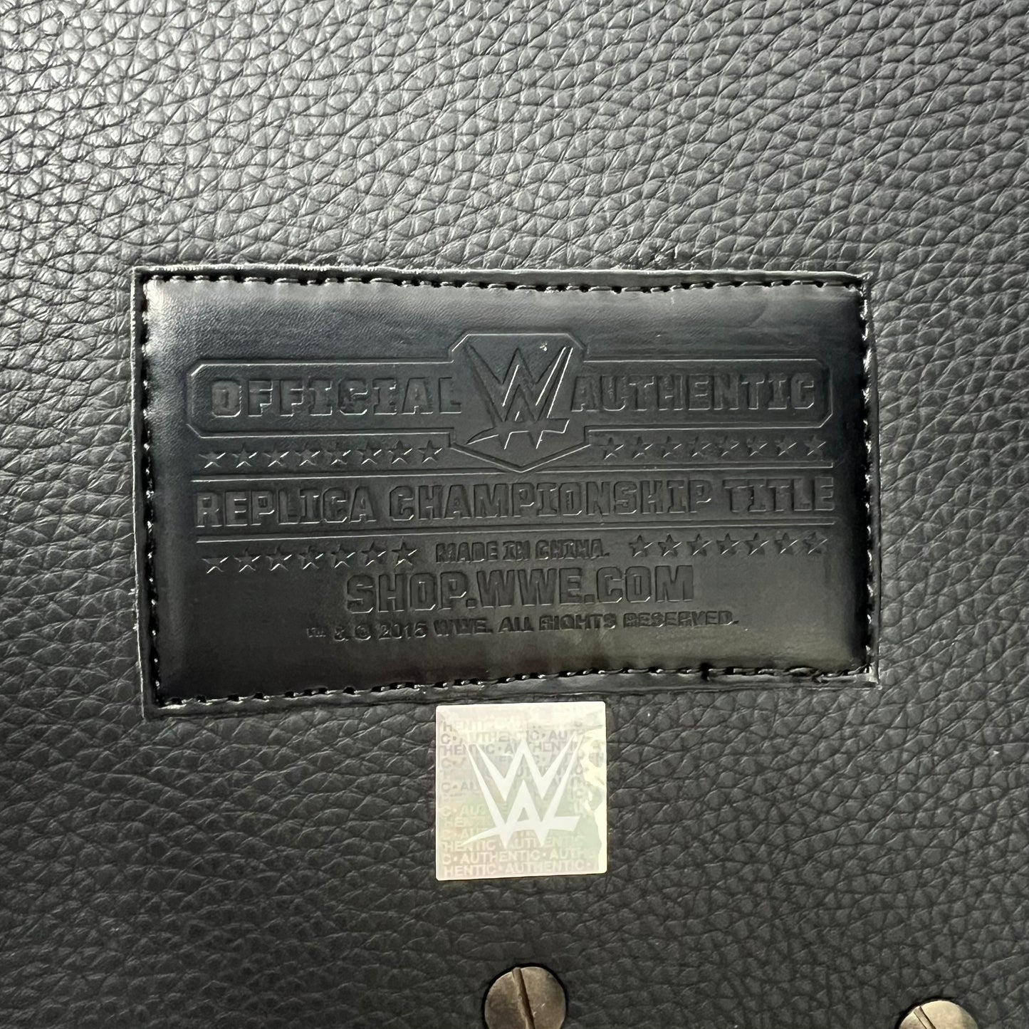 WWE 2000s Undisputed Championship Authentic Replica Belt WWE Shop Retro