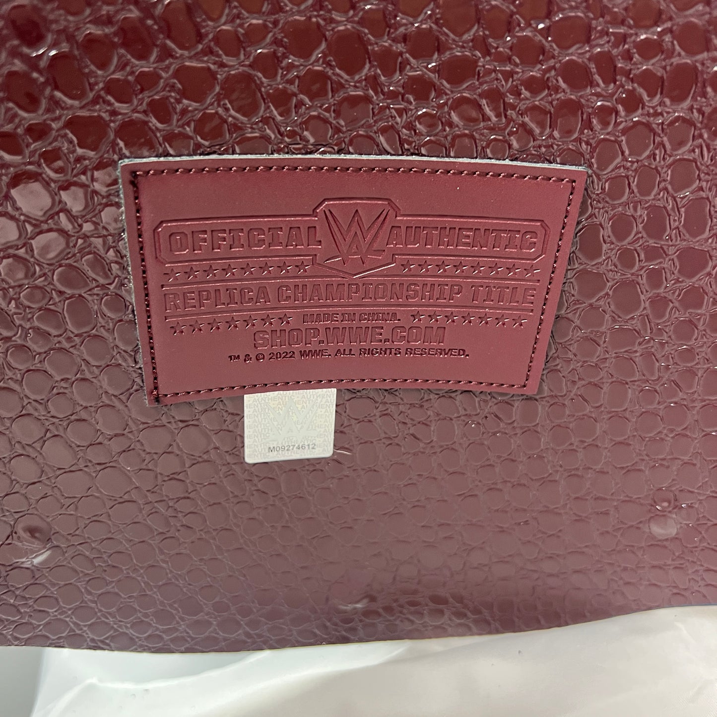 WWE Blue Big Eagle Championship Authentic Replica Title Belt WWE Shop