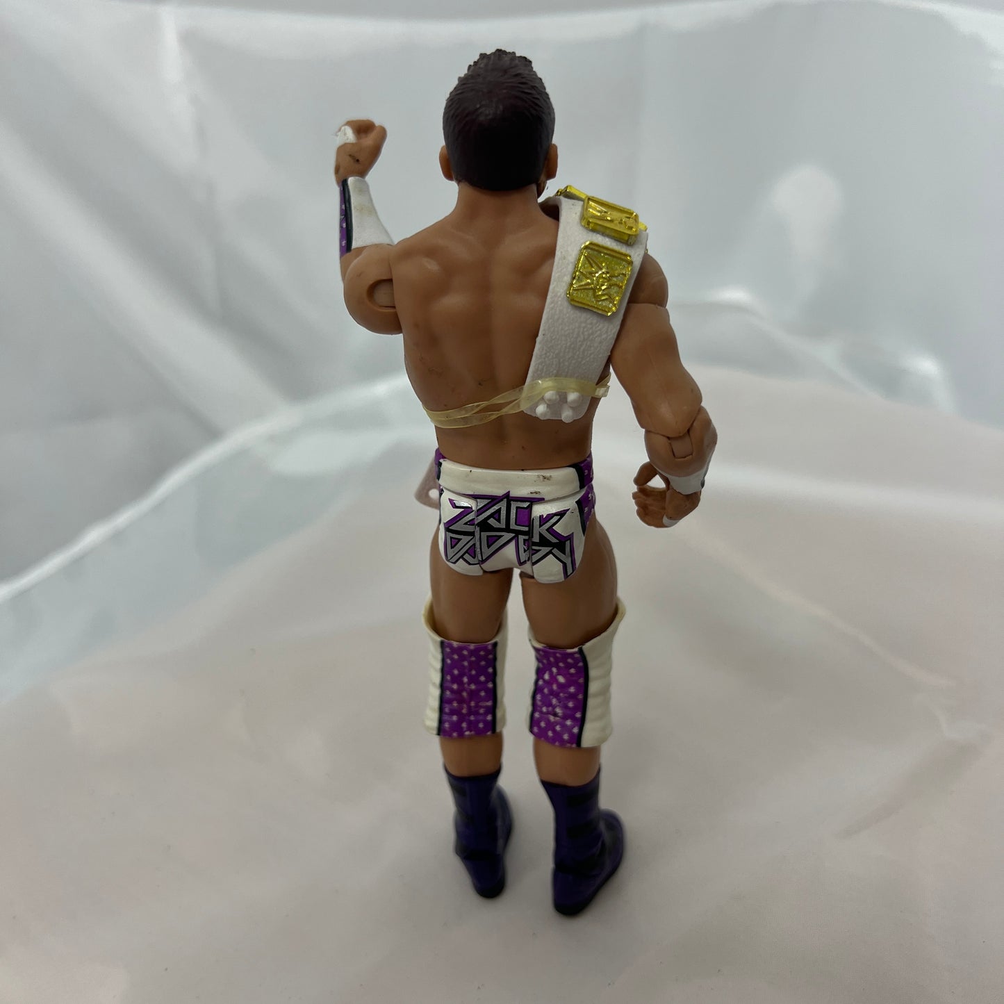 Zack Ryder with IC Title WWE Action Figure Out Of Box Mattel WWE 6