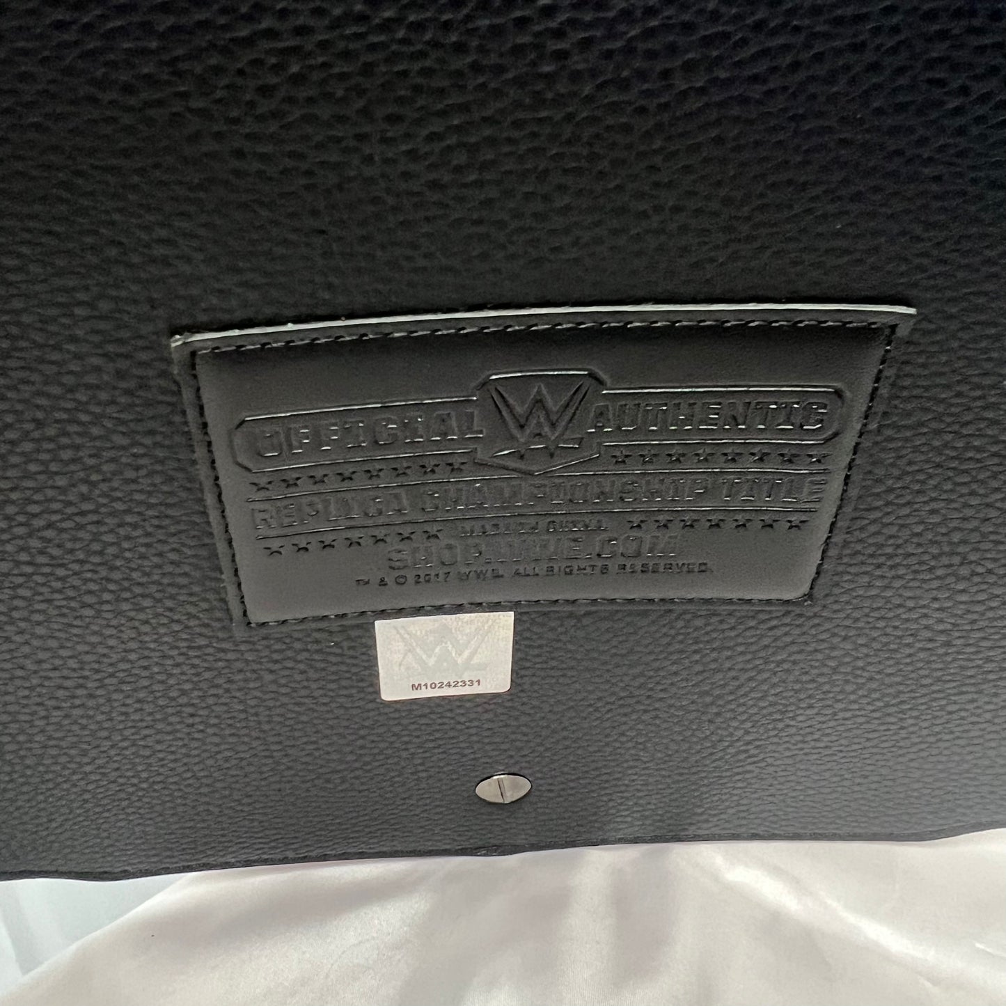 WWE Black Intercontinental Championship Authentic Replica Belt WWE Shop