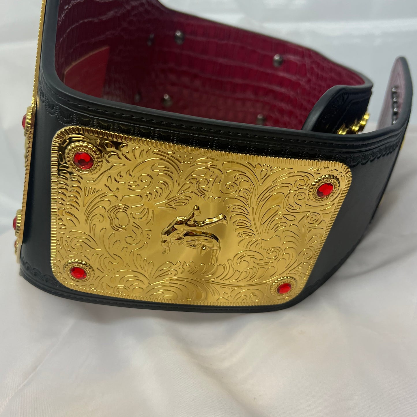 WWE World Heavyweight Big Gold Championship Authentic Replica Belt WWE Shop
