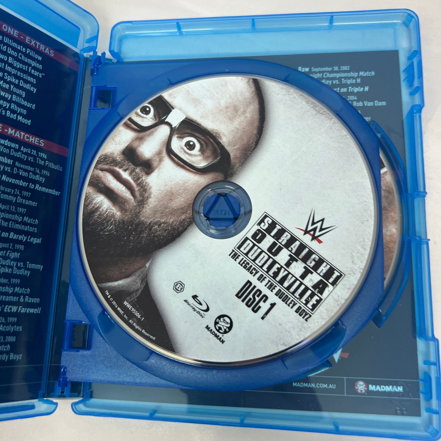 WWE Straight Outta Dudleyville The Legacy of the Dudley Boyz Blu-ray 2016 2 Disc