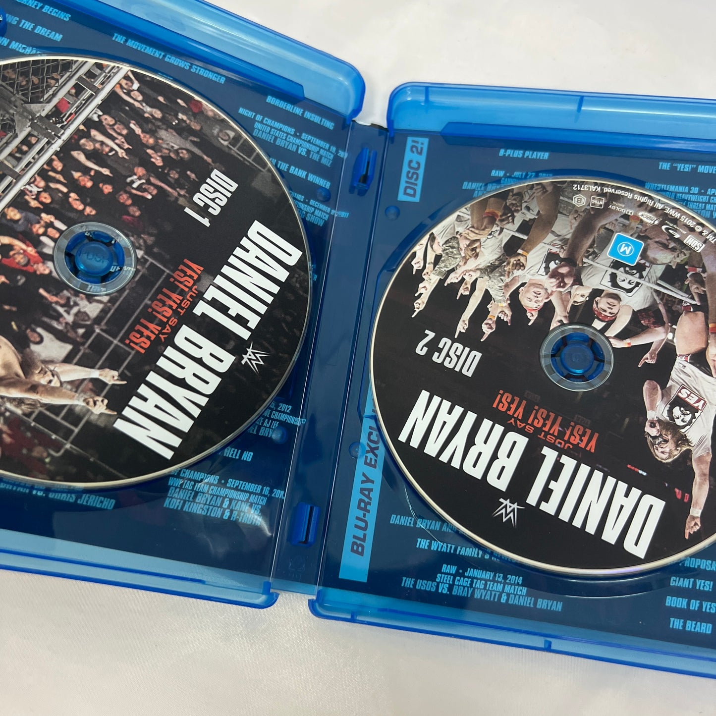 WWE Daniel Bryan: Just Say Yes! Yes! Yes! Blu-ray Set DVD