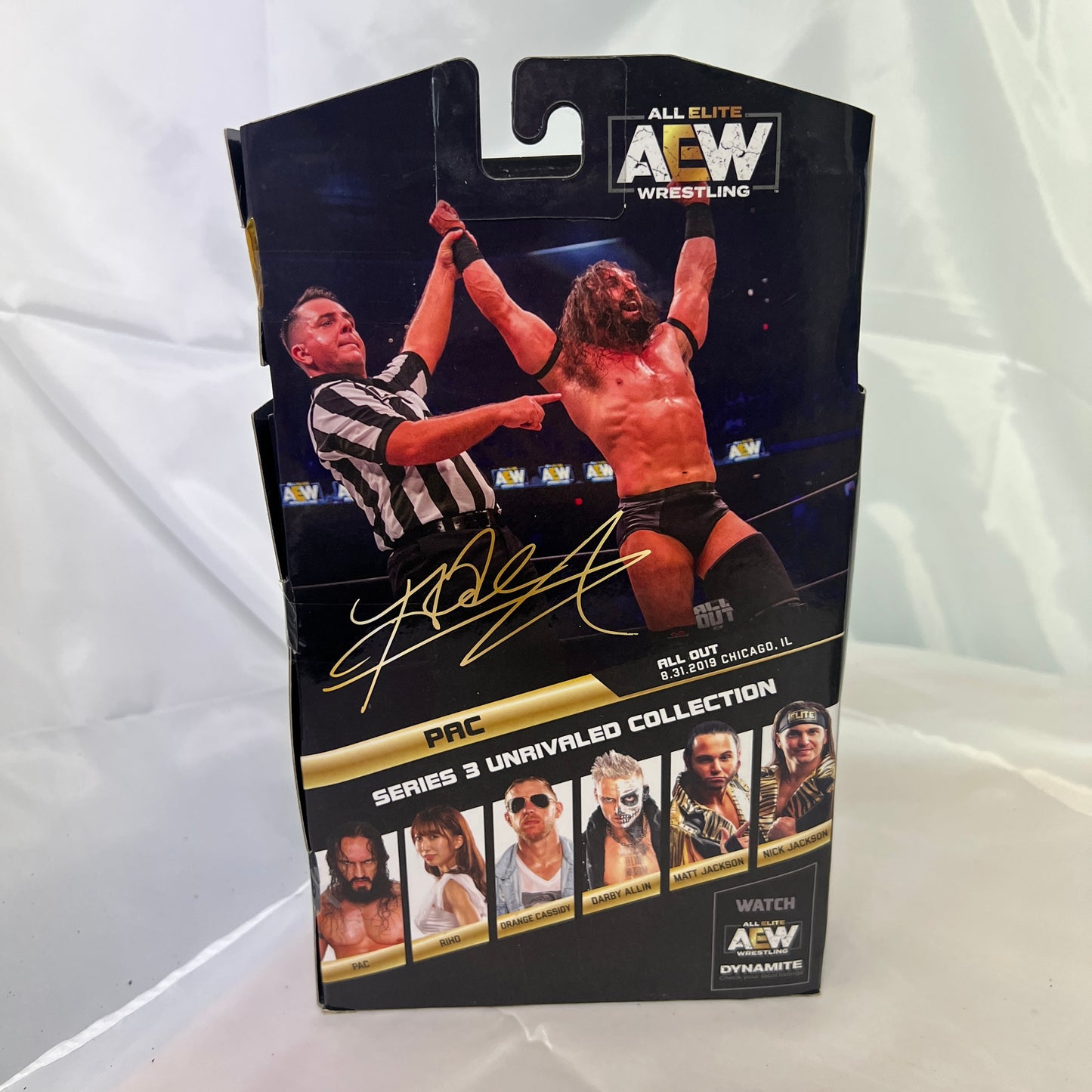 Pac AEW Unrivaled 3 Action Figure Scale WWE