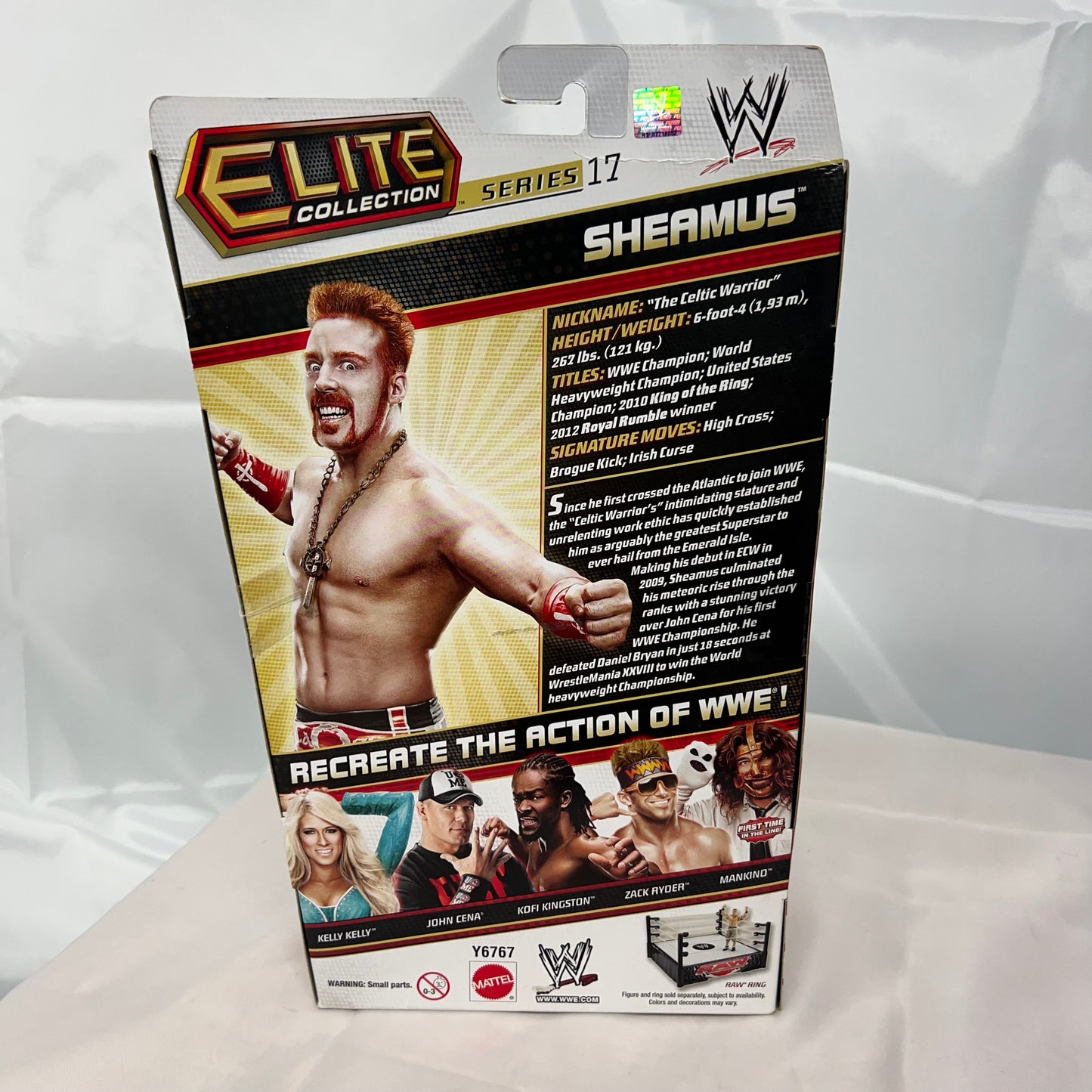 Sheamus - WWE Elite 17 Signed Autographed Action Figure