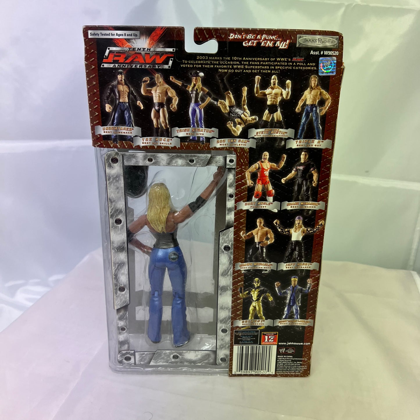 Trish Stratus - WWE Jakks Raw 10th Anniversary Action Figure