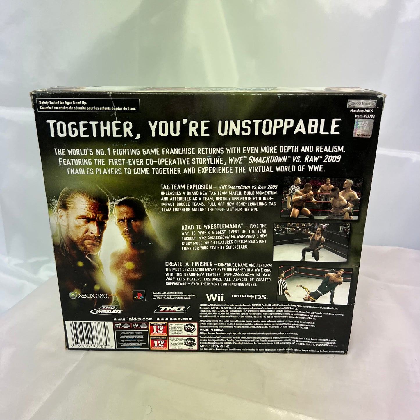 Triple H Shawn Michaels DX - WWE Jakks Smackdown vs Raw 2009 Action Figures 2 Pack