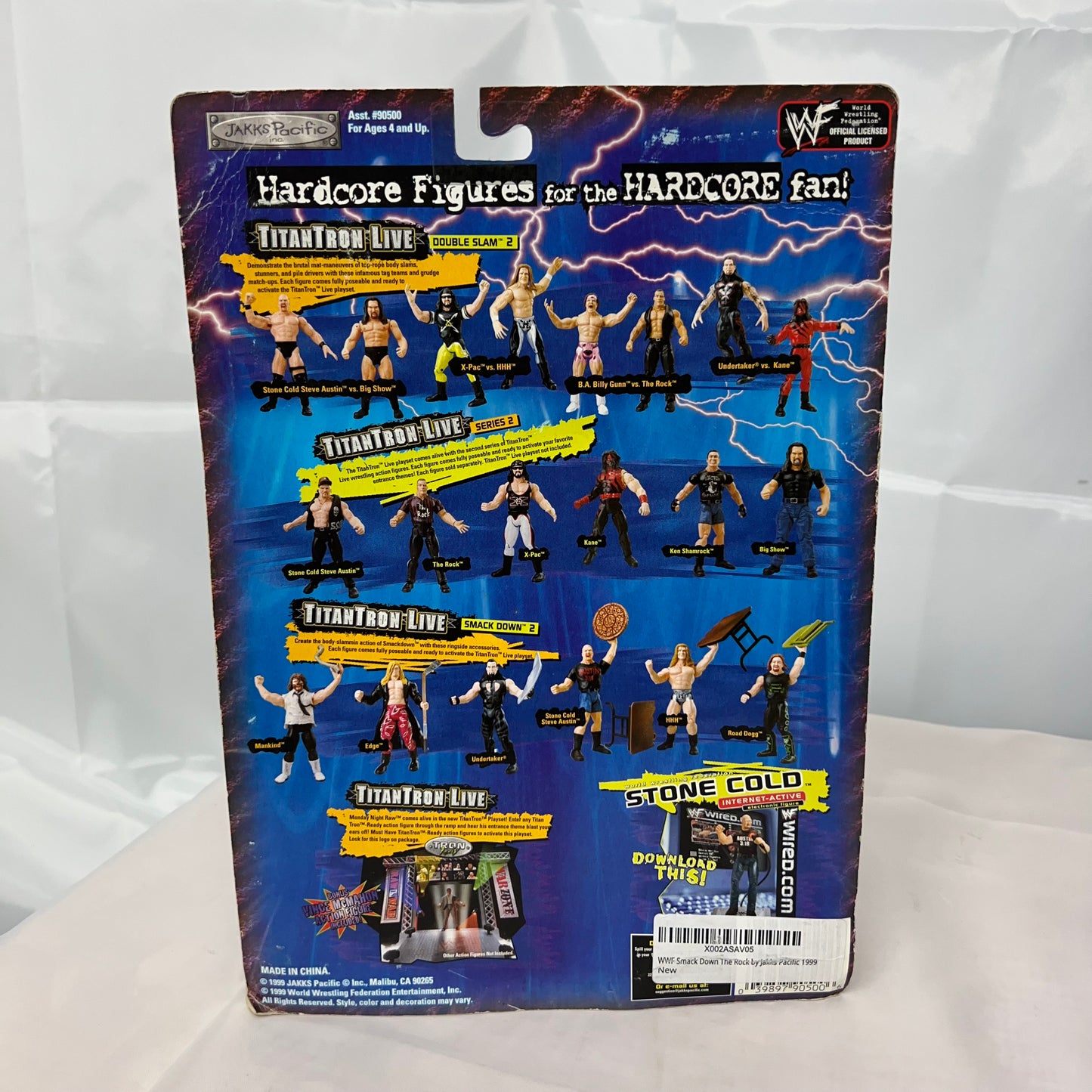 The Rock - WWE Jakks Smackdown Tron Ready Action Figure