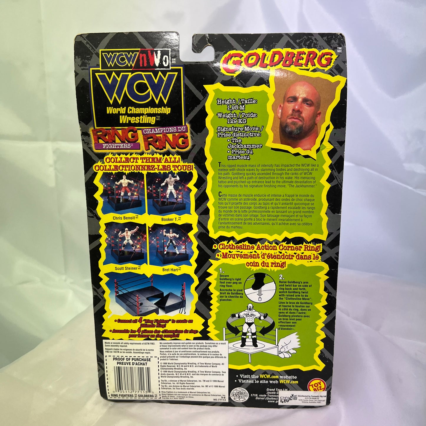 Goldberg - WCW WWE Ring Fighters Action Figure