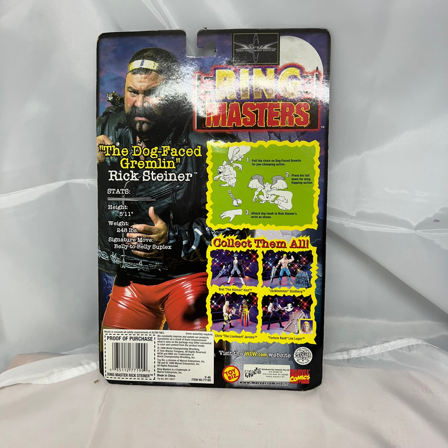 Rick Steiner - WCW WWE Ring Masters Action Figure