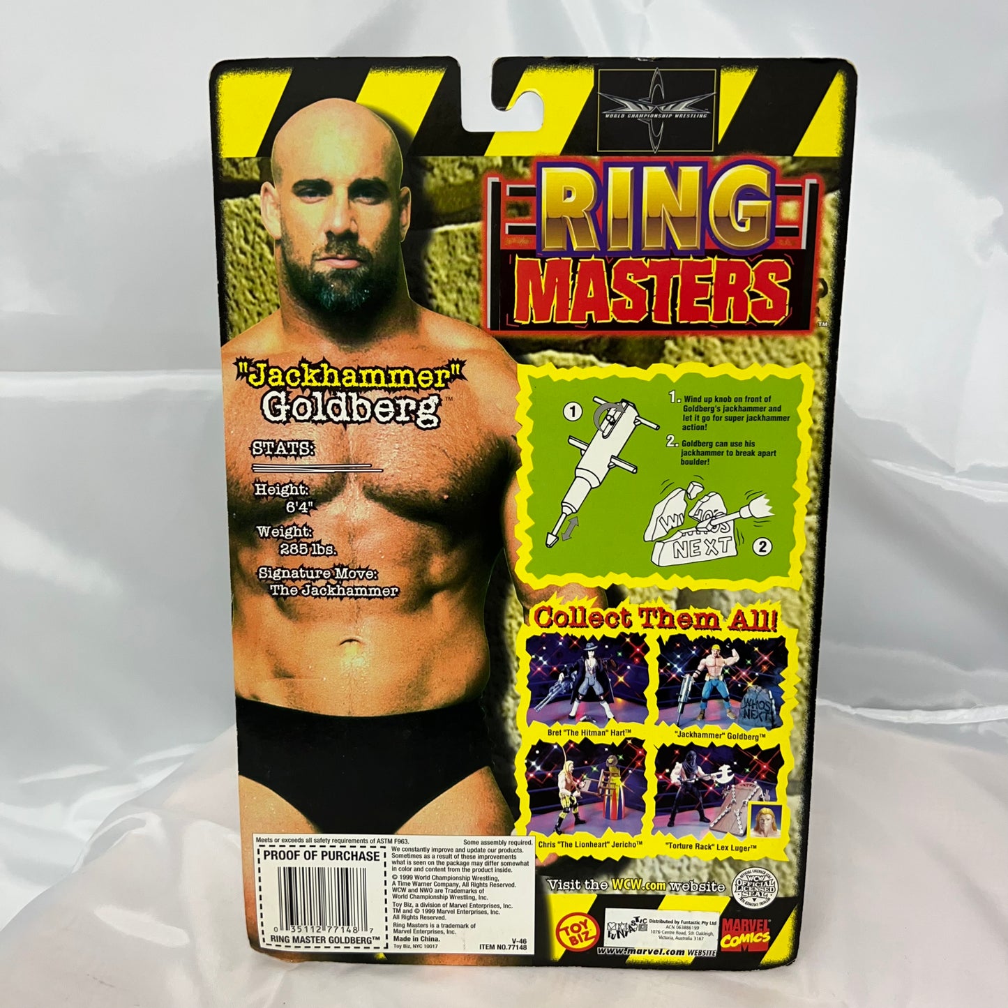 Goldberg - WCW WWE Ring Masters Action Figure