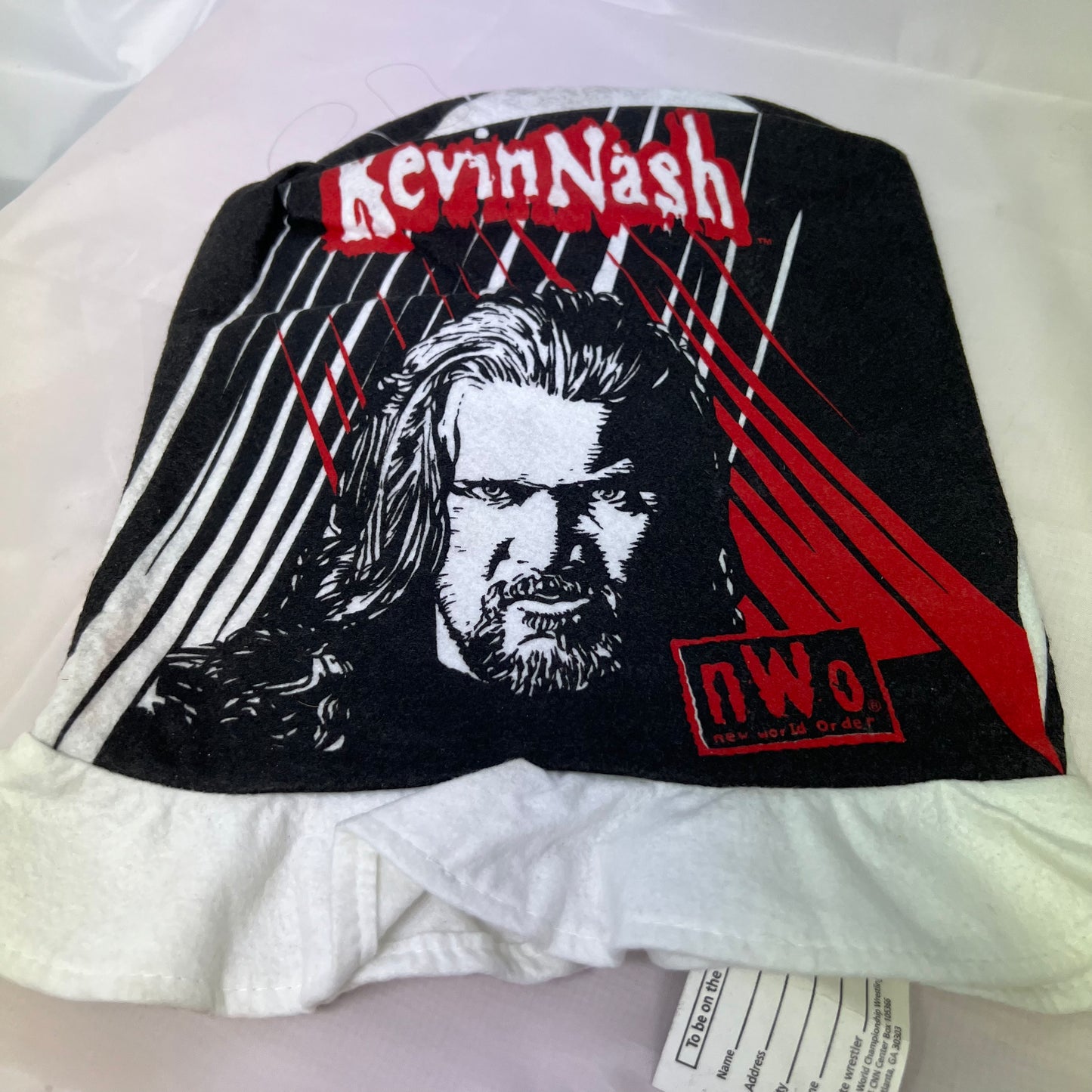 WWE Vintage 1998 WCW/NWO Kevin Nash Stove Pipe Top Hat