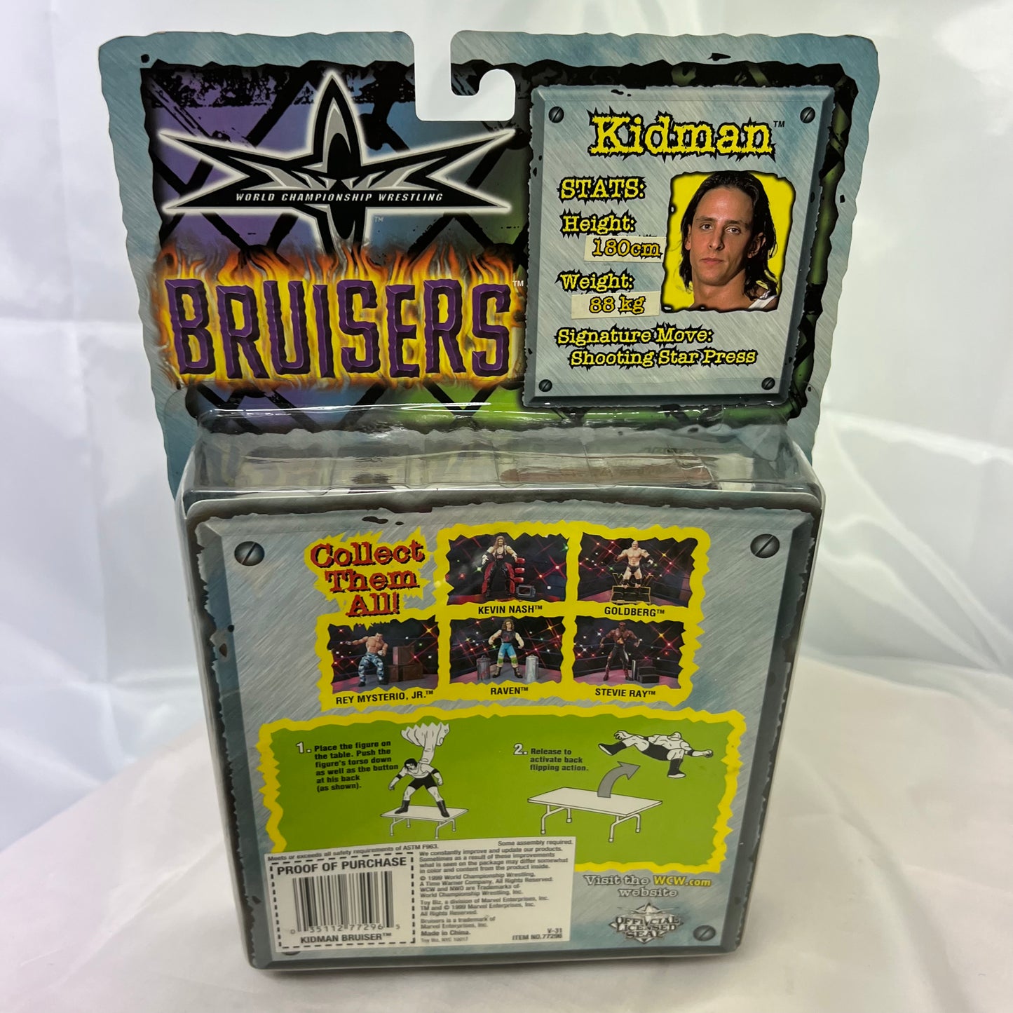 Kidman - WCW Bruisers Action Figure Toybiz WWE