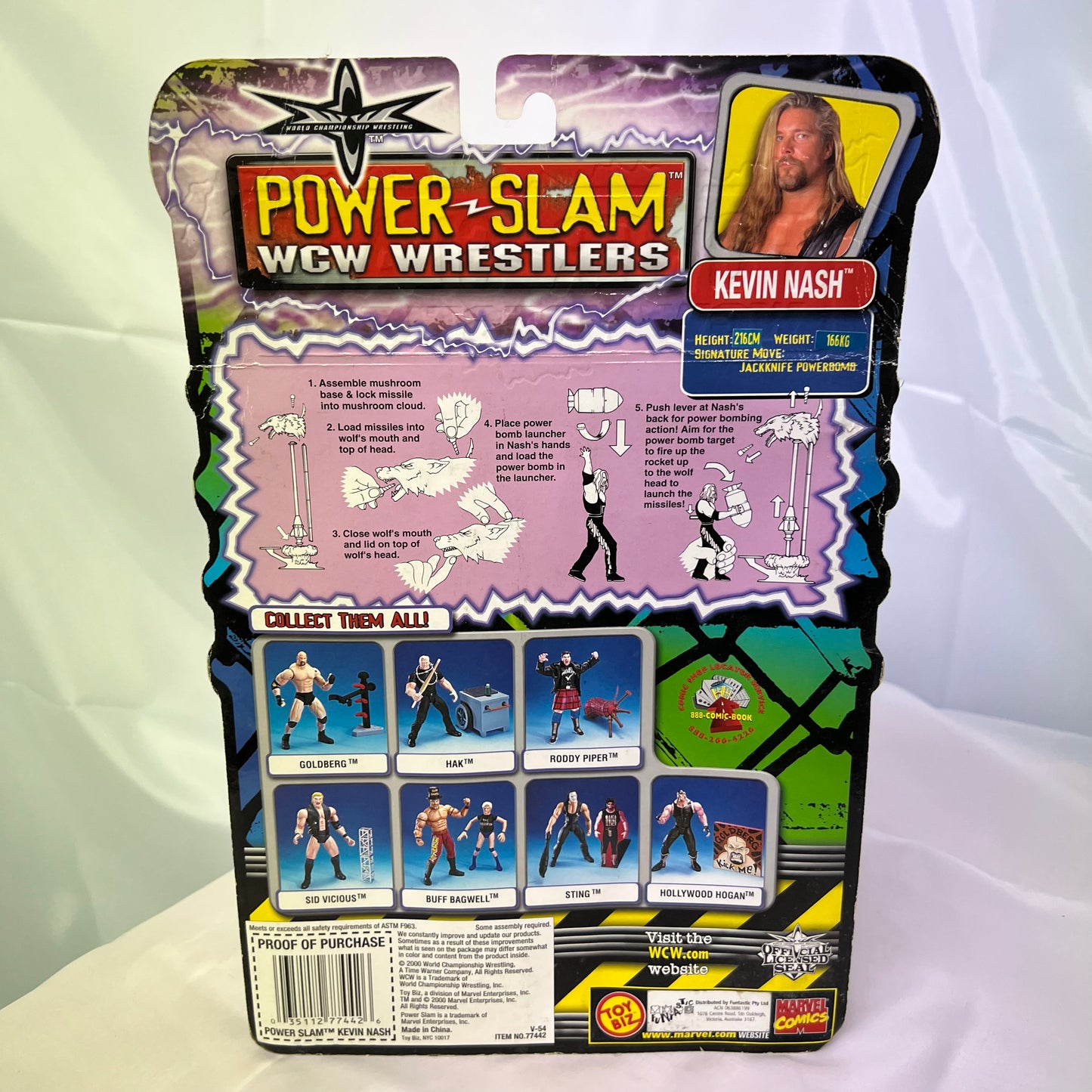 Kevin Nash - WCW Powerslam Action Figure WWE