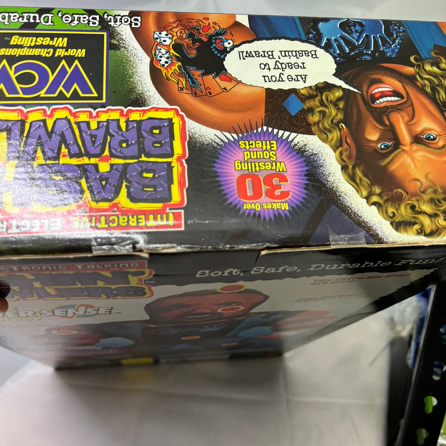 DDP - WCW Bash N Brawler Plush WWE FACTORY SEALED Rare