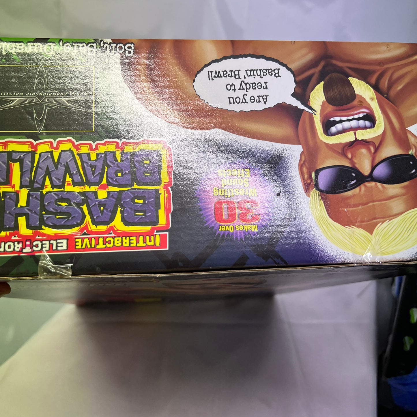 Scott Steiner - WCW Bash N Brawler Plush WWE FACTORY SEALED Rare