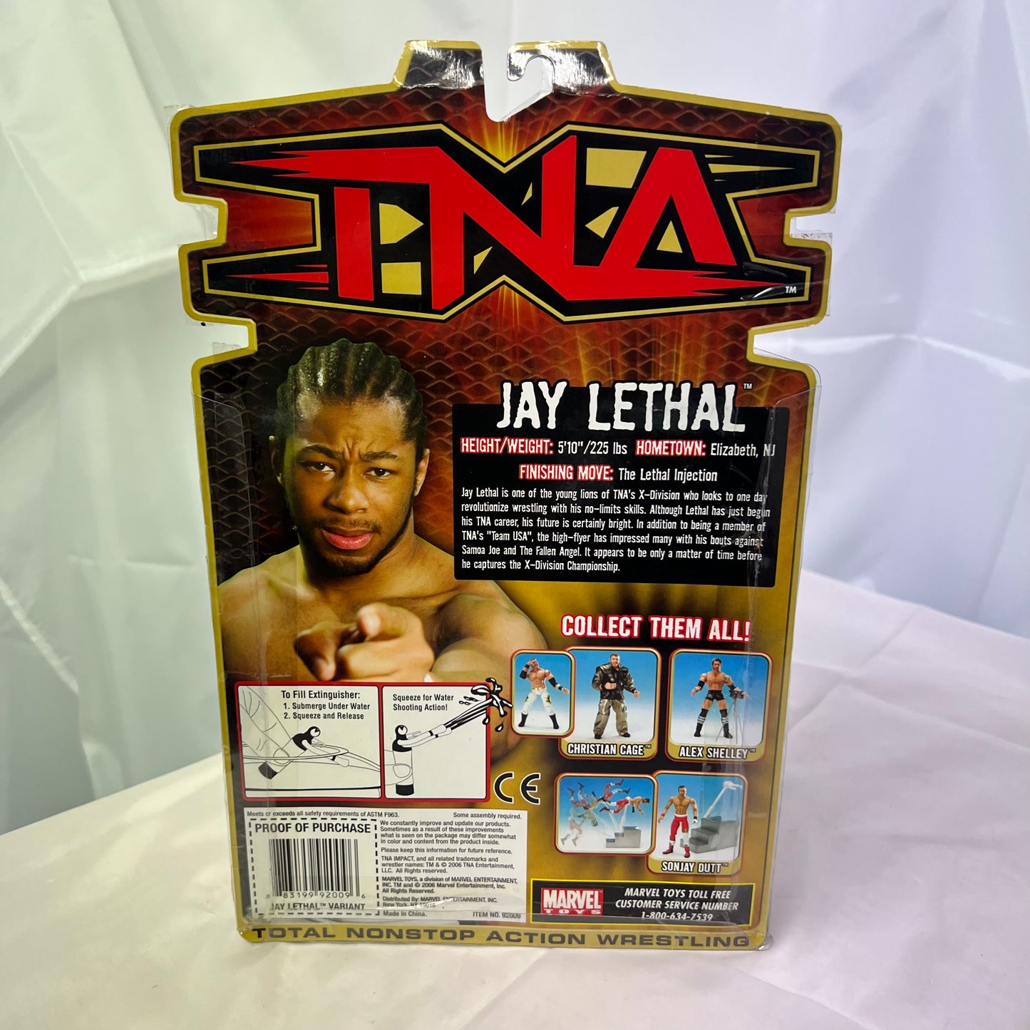 Jay Lethal - TNA Series 6 Action Figure WWE