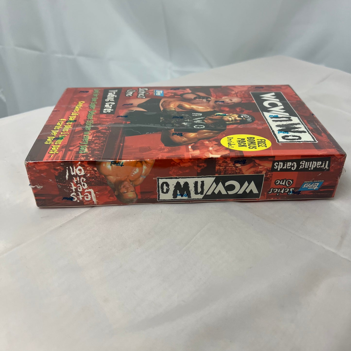 WCW nWo 1998 Topps Wrestling Blaster Box Series 1 - 11 Packs New Sealed WWE