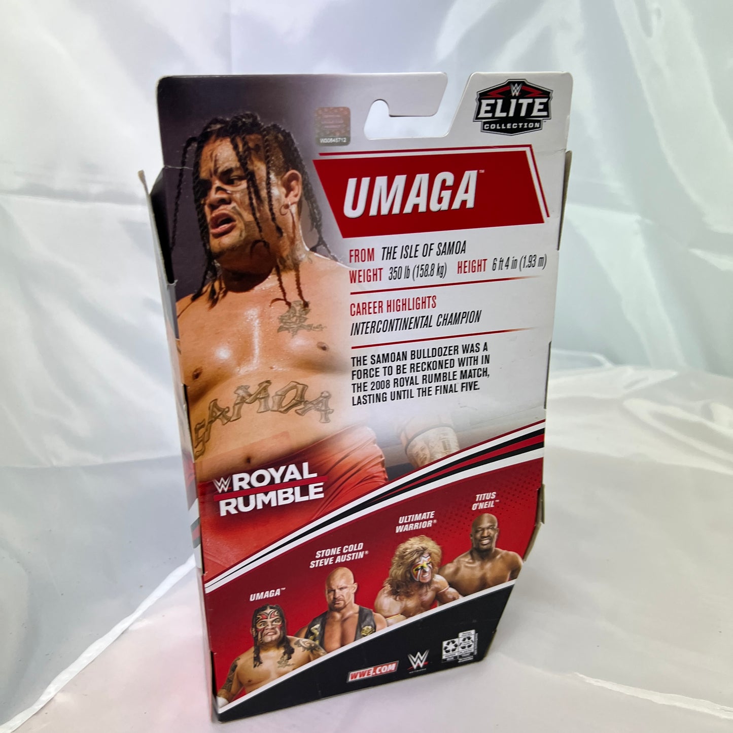 Umaga WWE Elite Royal Rumble Action Figure