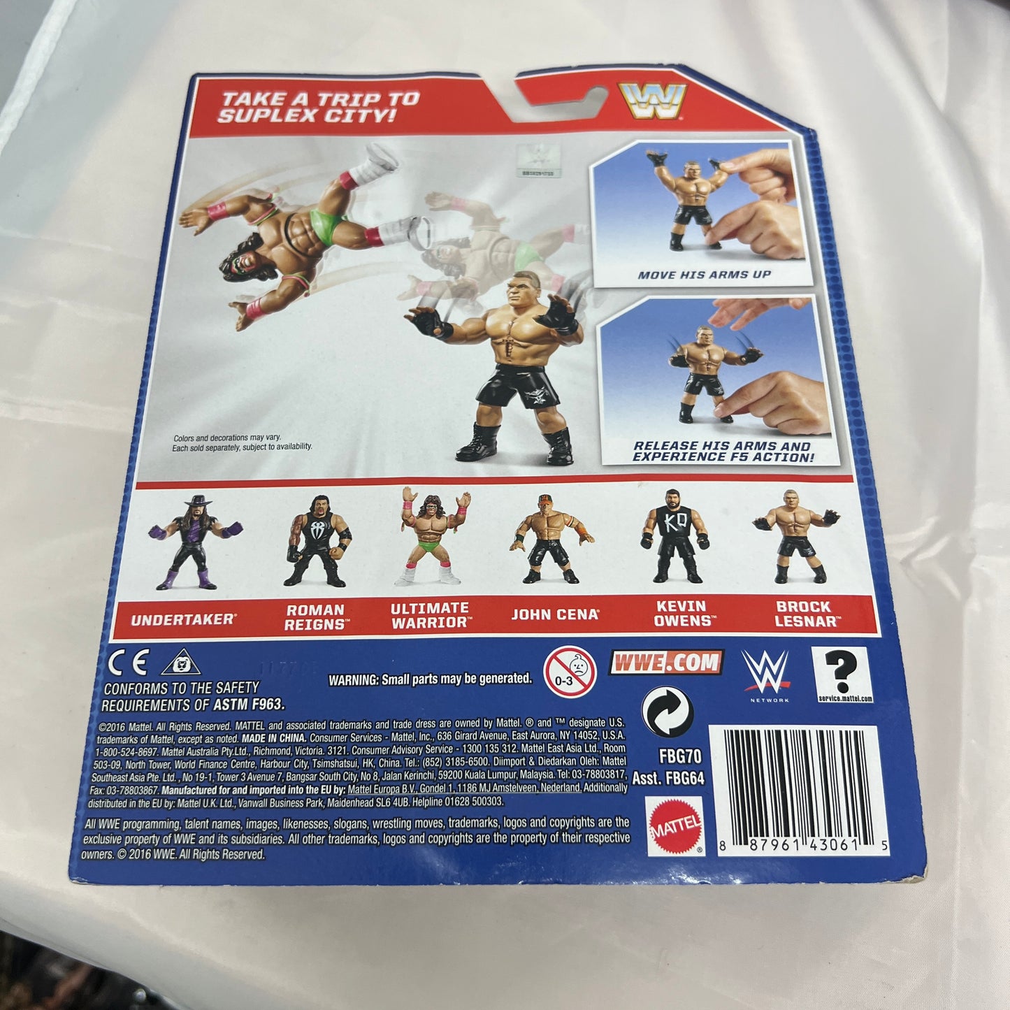 Brock Lesnar WWE Retro Series Action Figure