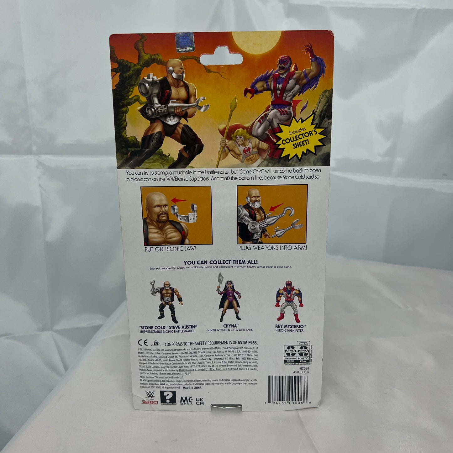 Stone Cold Steve Austin - WWE Masters Of The Universe Action Figure