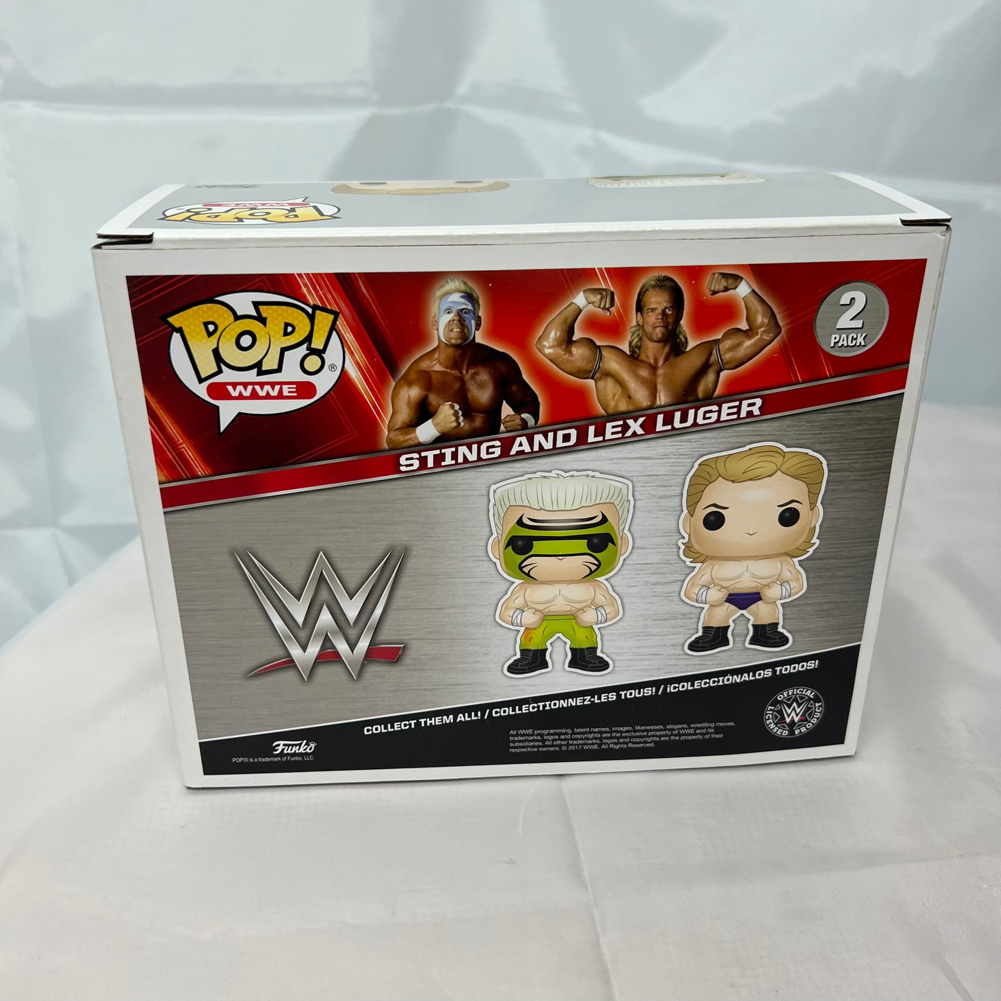 Sting and Lex Luger - WWE Pop Vinyl Collectable Figures
