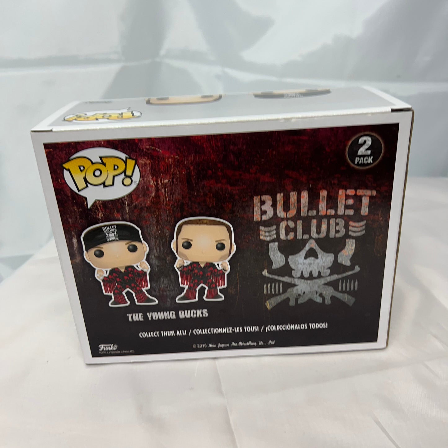 Young Bucks AEW NJPW - WWE Pop Vinyl Collectable Figures