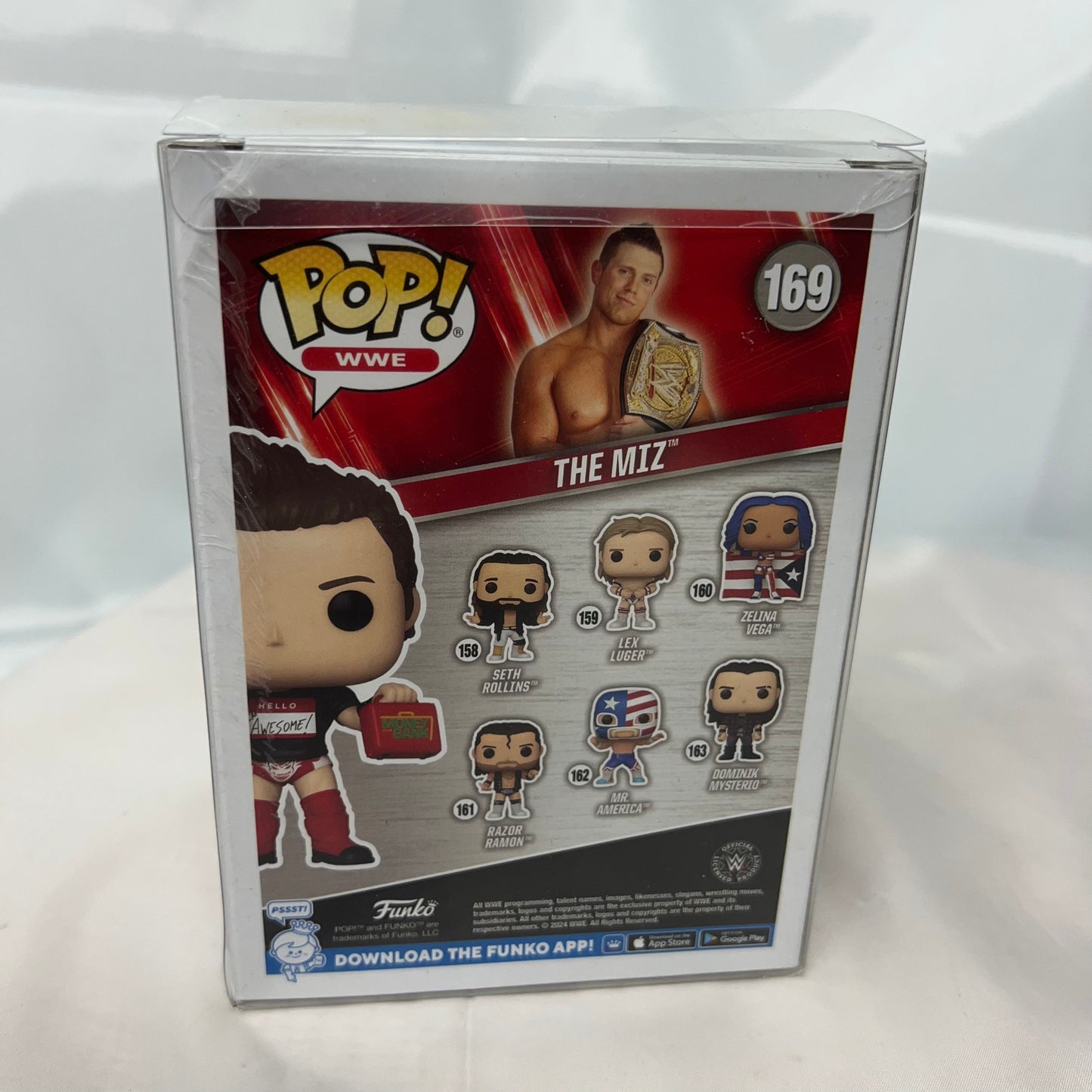 The Miz - WWE Pop Vinyl 169 Collectable Figure with Protector