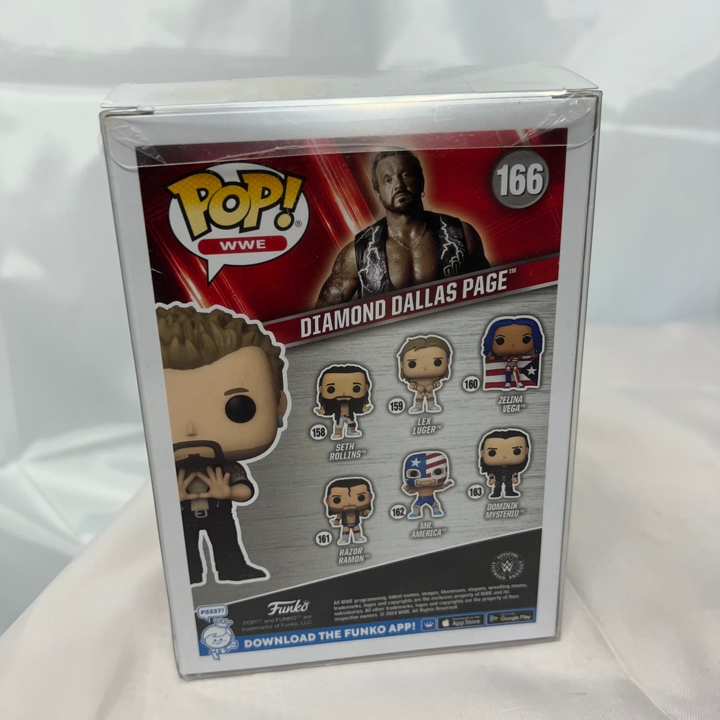 Diamond Dallas Page - WWE Pop Vinyl 166 Collectable Figure with Protector