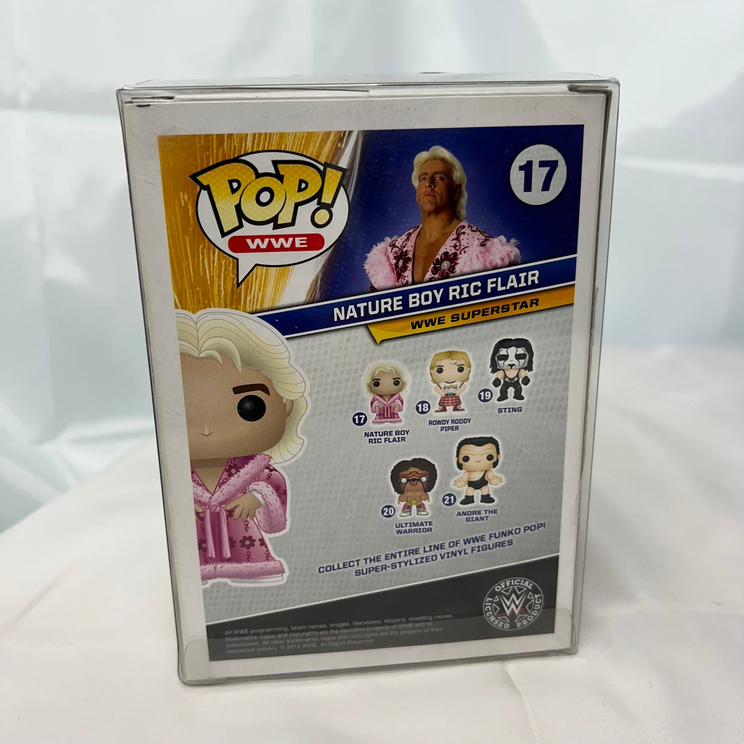 Ric Flair - WWE Pop Vinyl 17 Collectable Figure with Protector