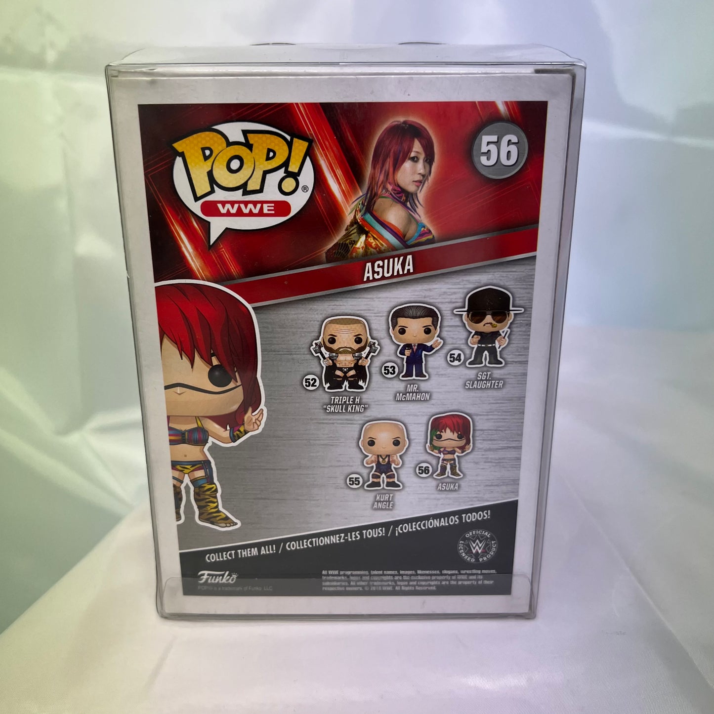 Asuka - WWE Pop Vinyl 56 Collectable Figure with Protector