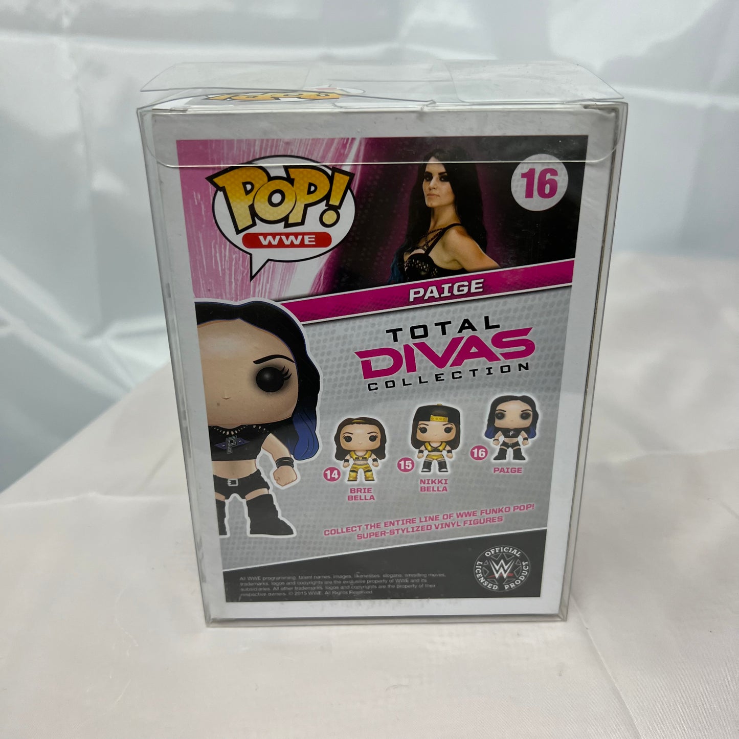 Paige - WWE Divas Pop Vinyl 16 Collectable Figure with Protector