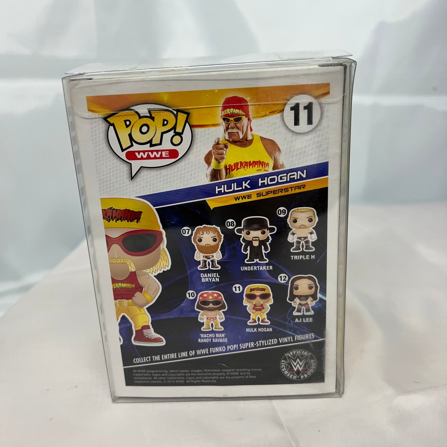 Hulk Hogan - WWE Pop Vinyl 11 Collectable Figure with Protector
