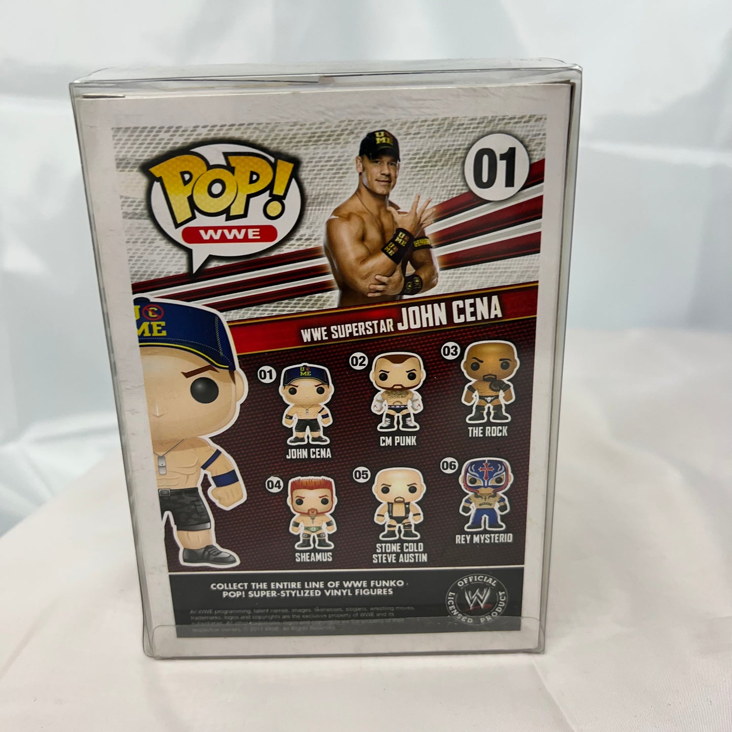 John Cena - WWE Pop Vinyl 01 Collectable Figure with Protector