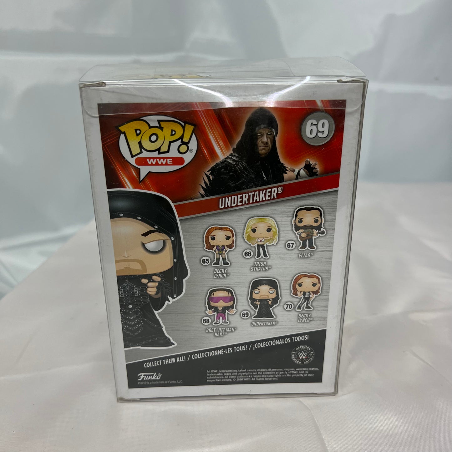 Undertaker - WWE Pop Vinyl 69 Collectable Figure with Protector