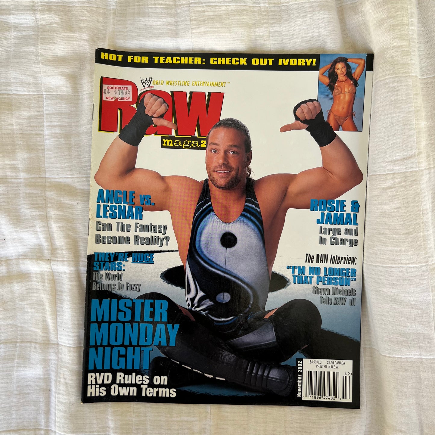 RVD - WWE WWF Magazine Retro Collectable Merchandise
