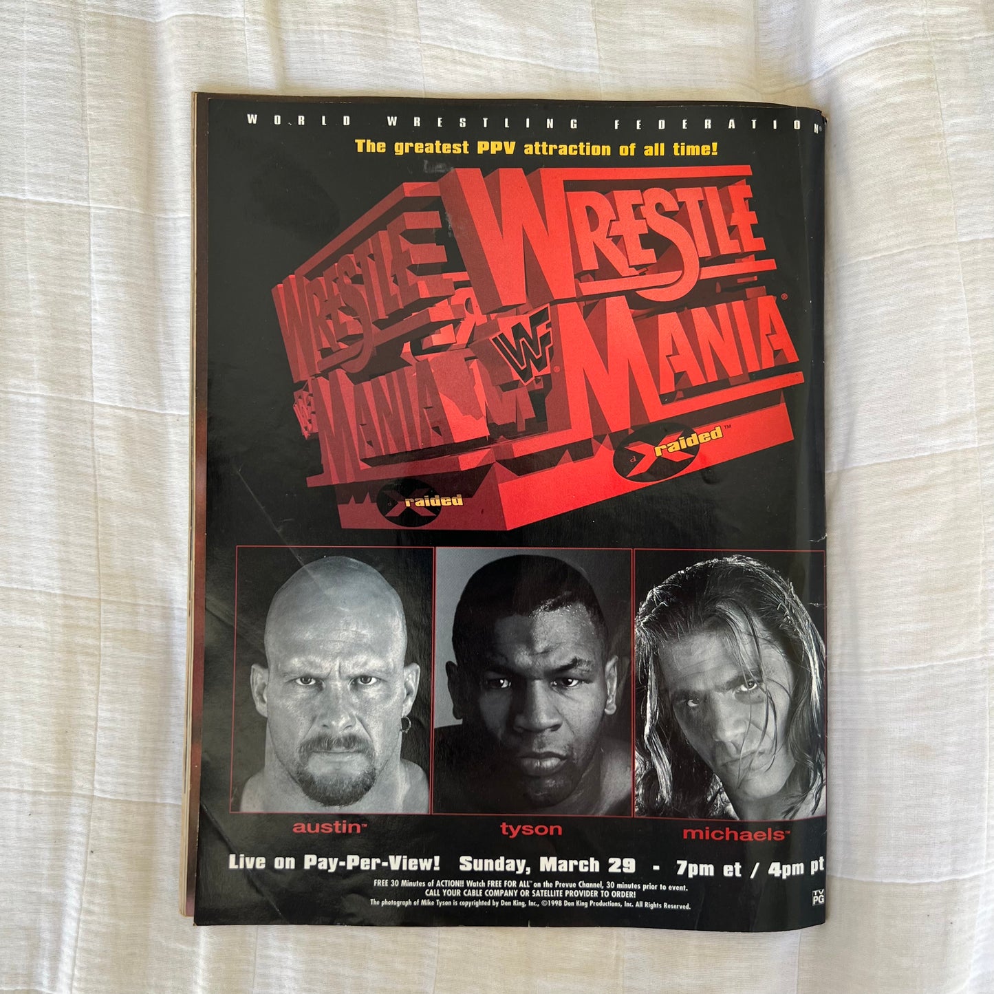 Legion - WWE WWF Magazine Retro Collectable Merchandise